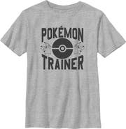 POKEMON Boy's Pokemon Poke Ball Trainer Graphic T-Shirt