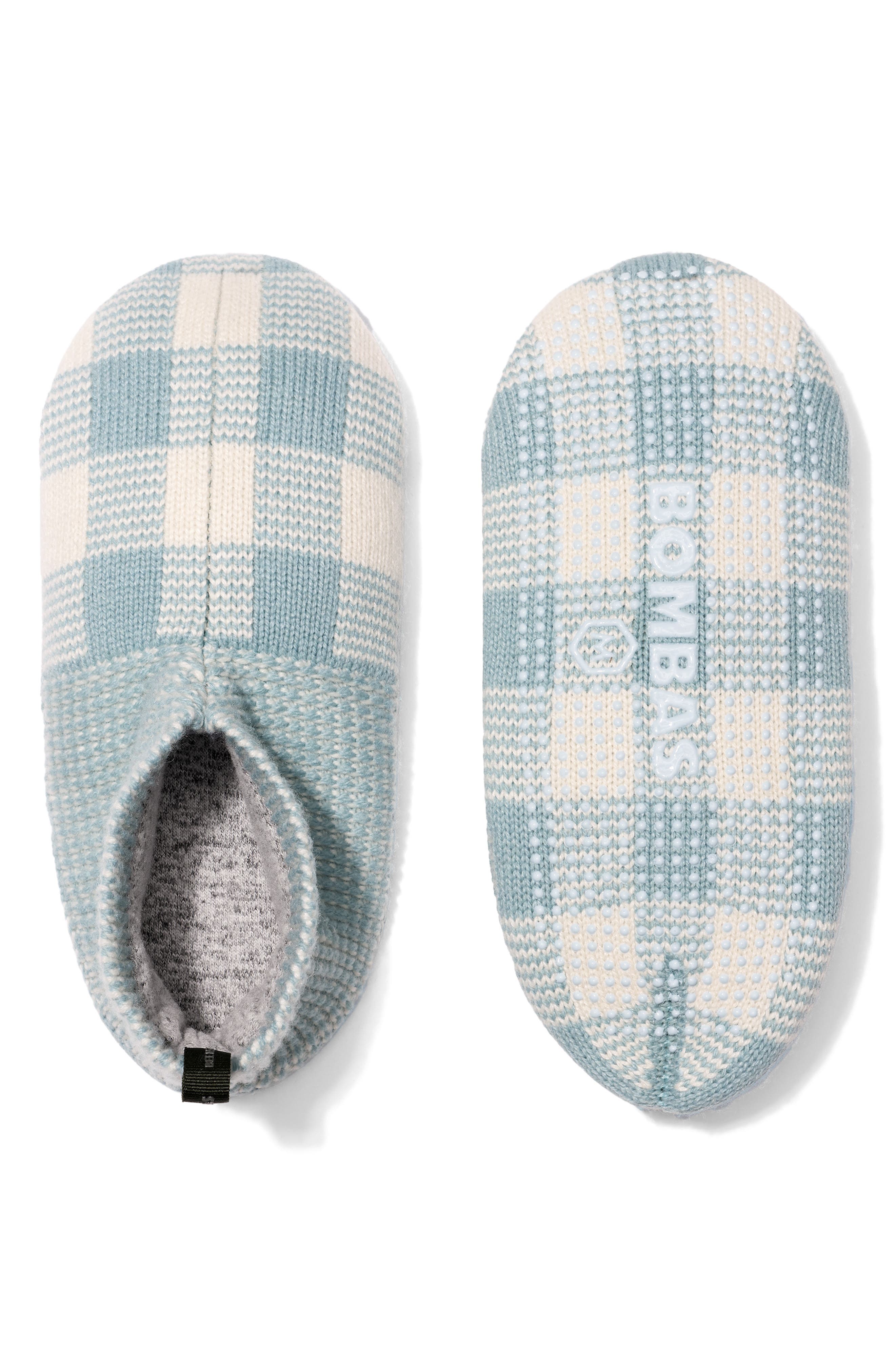 Check Gripper Slipper, Alternate, color, FOG HARBOR