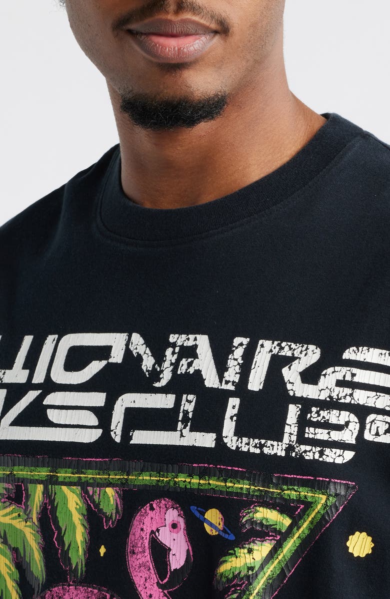 Billionaire Boys Club Space Graphic Tank, Alternate, color, Black