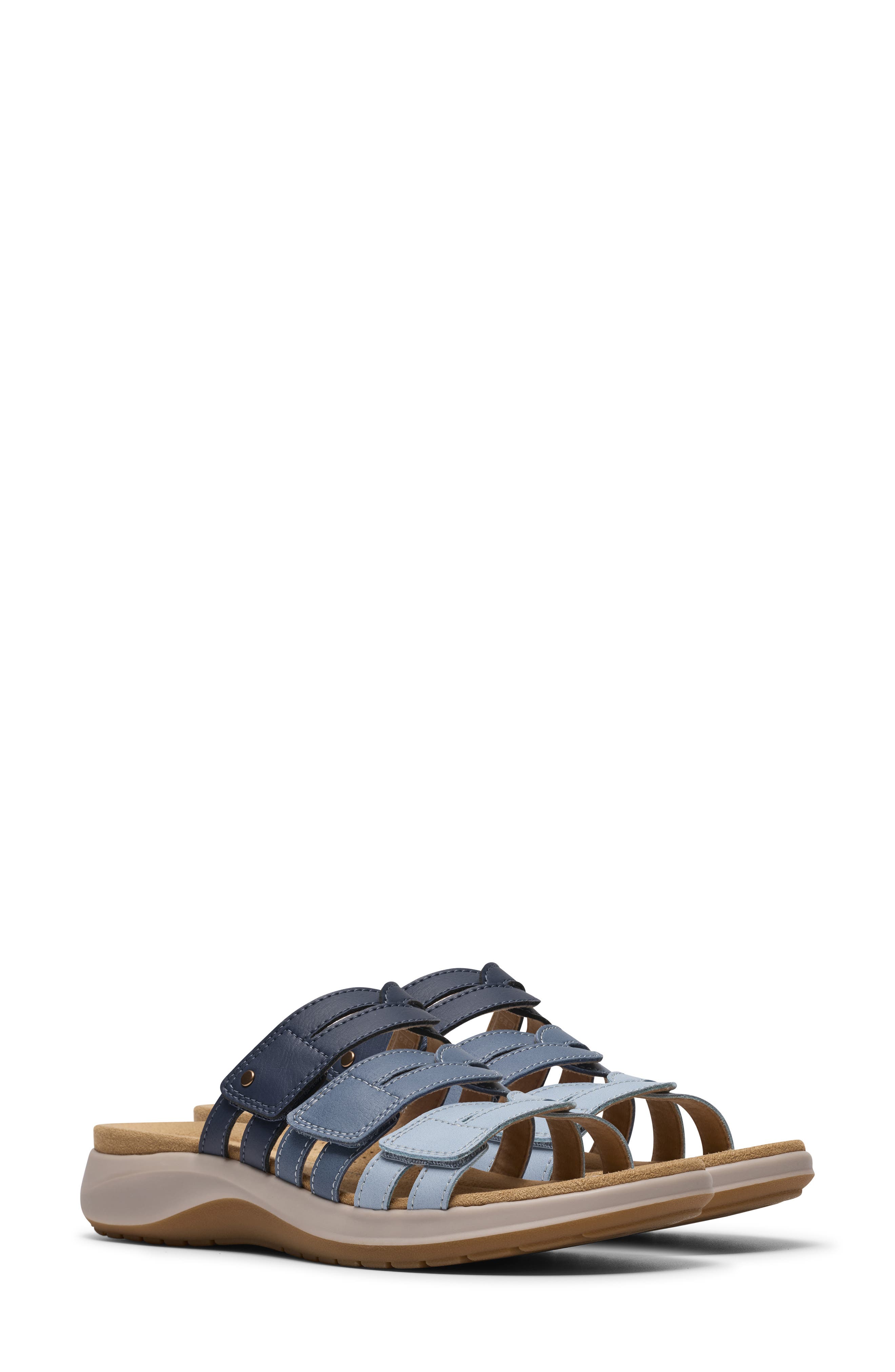 Maelynn Abby Sandal - Wide Width Available, Alternate, color, BLUE COMBO