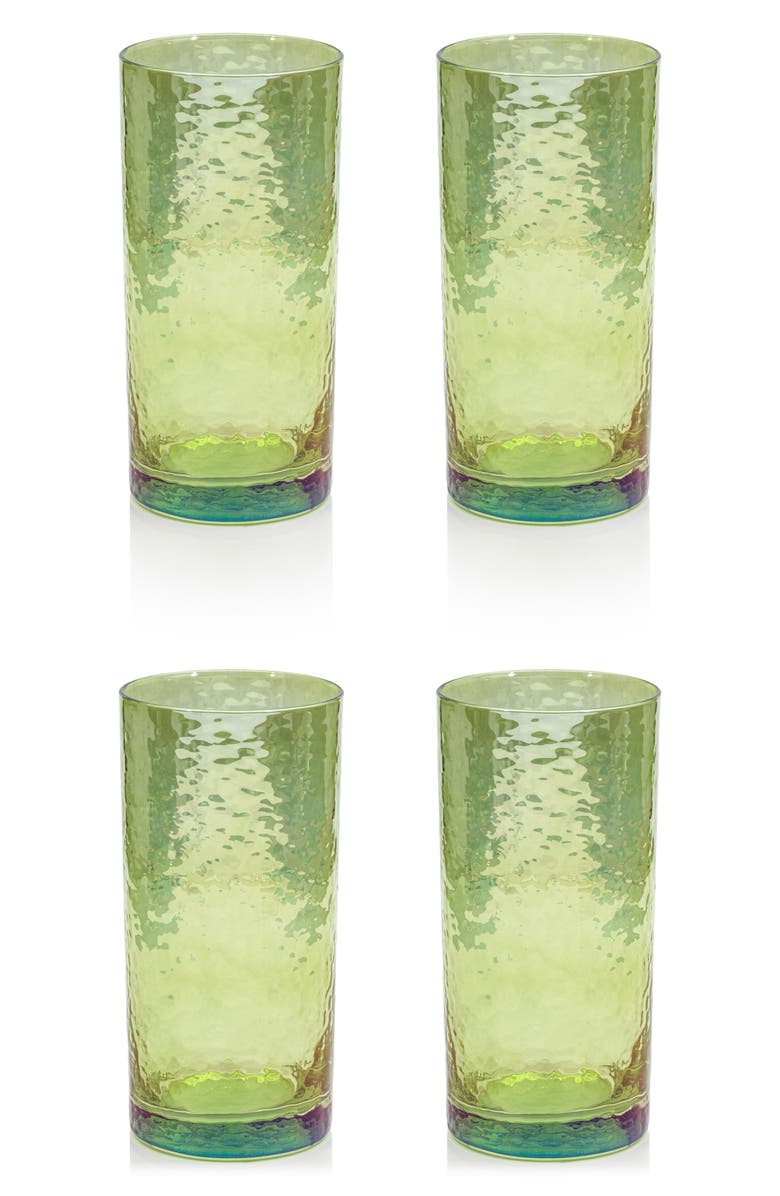 Zodax Set of 4 Aperitivo Highball Glasses, Main, color, 
