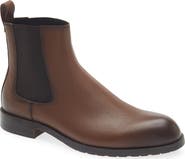 BOSS Tayil Leather Chelsea Boot