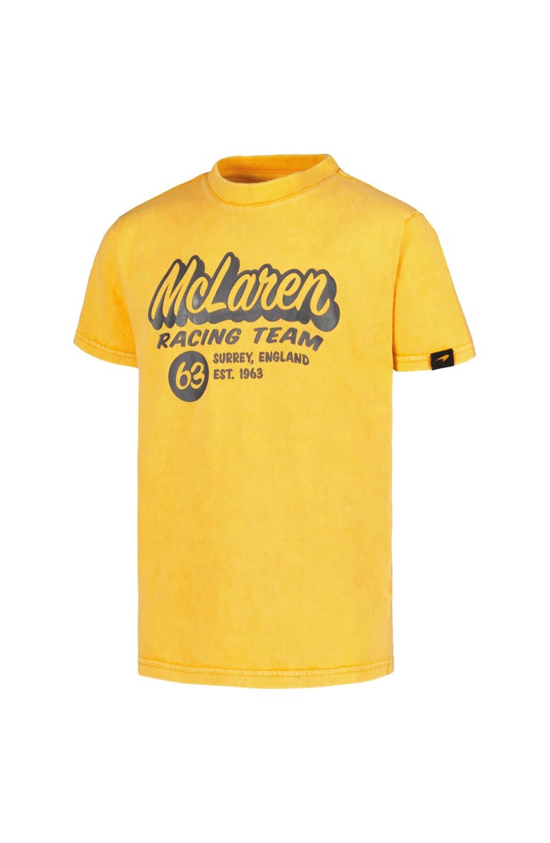 Outerstuff Youth Orange McLaren F1 Team Vintage T-Shirt, Alternate, color, 