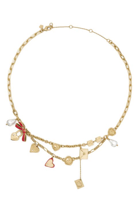 Love Notes Charm Necklace