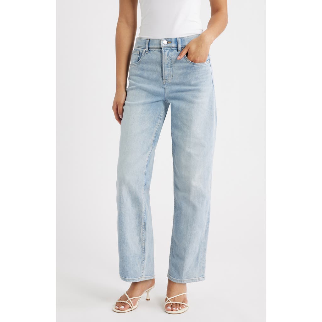 SPANX® SPANXshape™ Authentic 360 High Waist '90s Straight Leg Jeans in Vintage Coastline at Nordstrom, Size X-Small