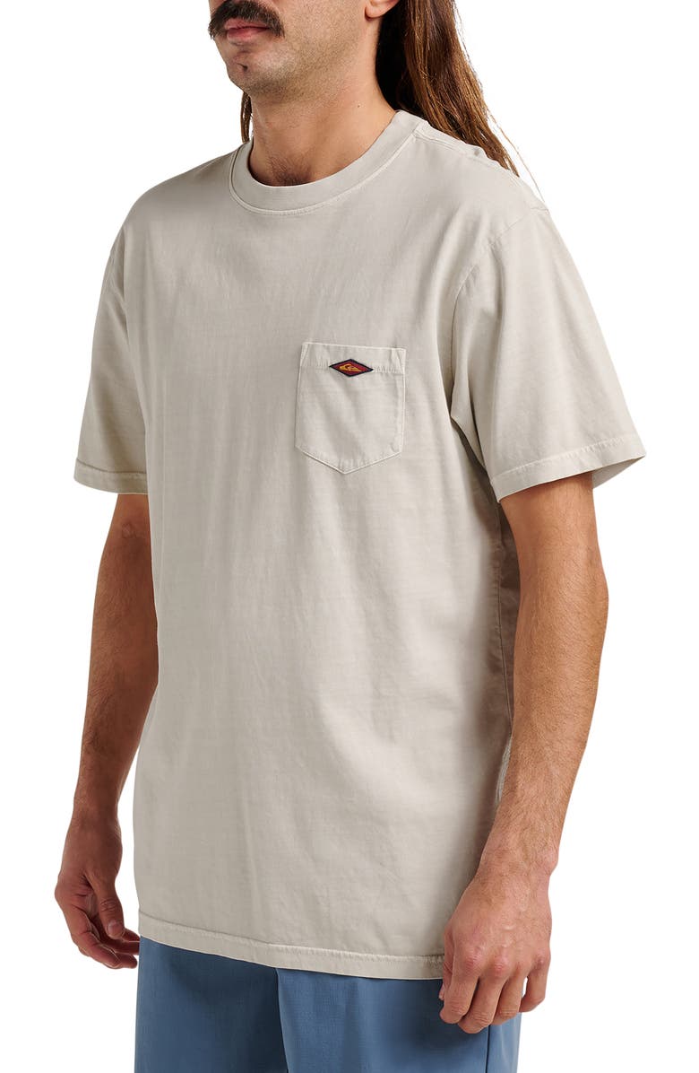 Quiksilver Saltwater Cotton Pocket T-Shirt, Alternate, color, Moonstruck