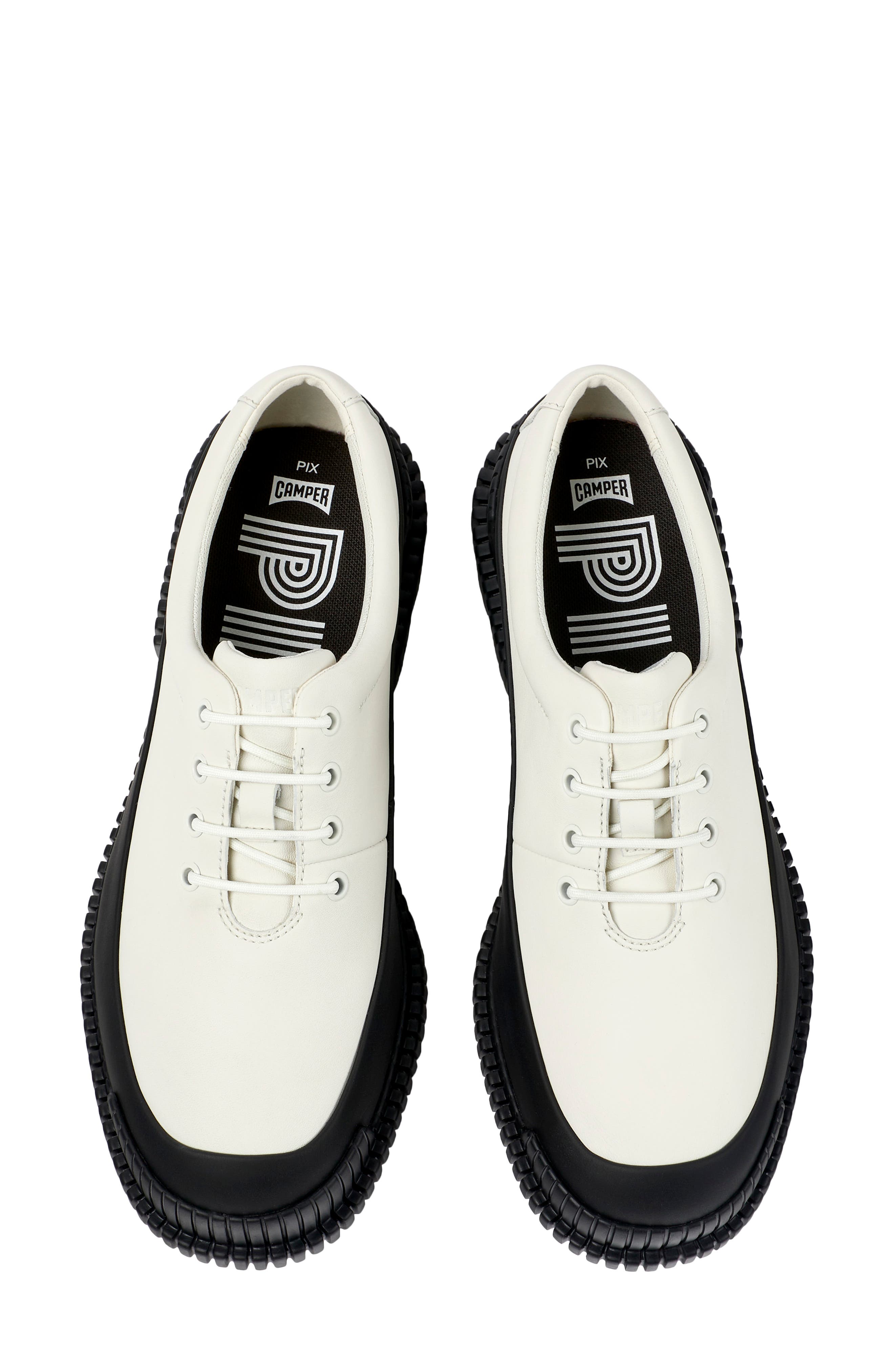 Camper Pix Oxford, Alternate, color, White/ Black