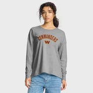 FANATICS Women's Fanatics Heather Gray Washington Commanders Hometown Legacy Long Sleeve T-Shirt