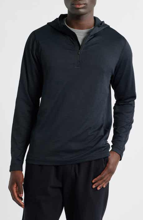 Reigning Champ Solotex® Mesh Tiebreak Performance Quarter Zip Hoodie