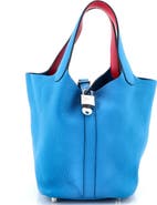 Pre-Owned Hermes Eclat Picotin Lock Bag Clemence PM