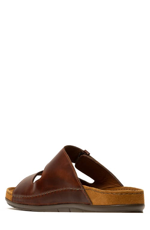 Rodd & Gunn Ranfurly Slide Sandal In Redwood