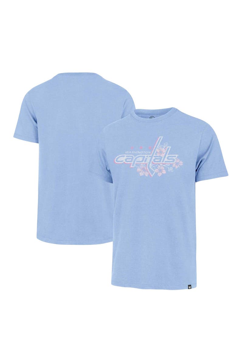 '47 Men's '47 Blue Washington Capitals Cherry Blossom Franklin T-Shirt, Alternate, color, 