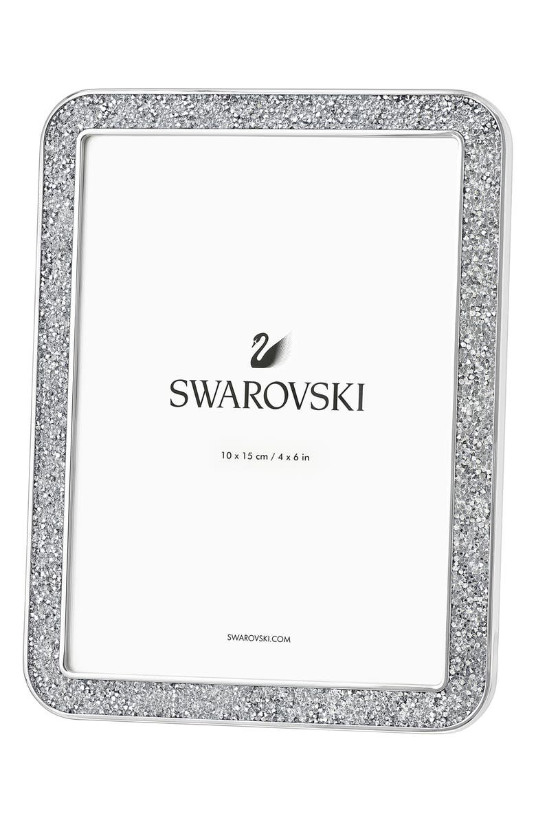 Swarovski Minera Small Crystal Picture Frame, Main, color,