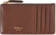 Mulberry Continental Zip Leather Card Holder