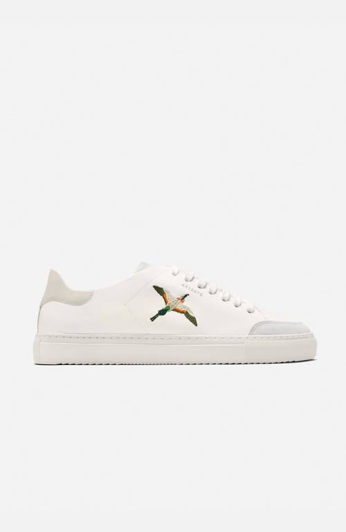 Axel Arigato Clean 90 B Bird Sneaker In White/beige