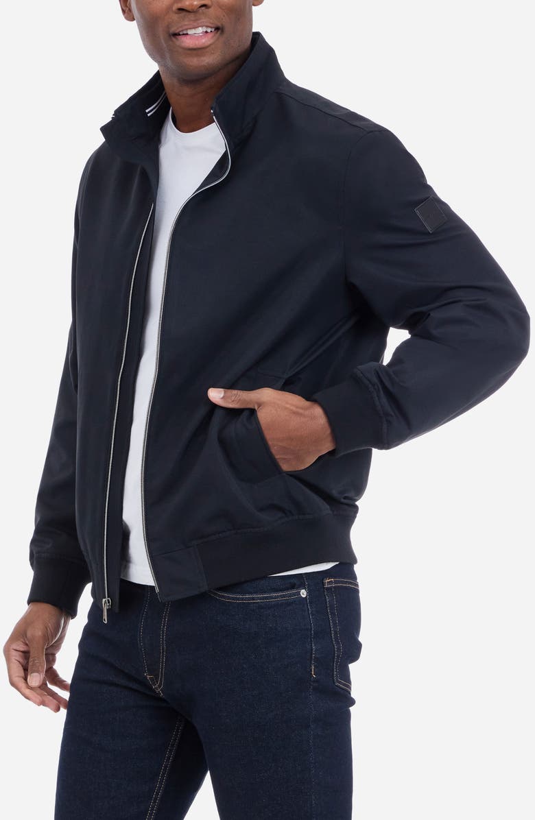 Lucky Brand Larkspur Zip Jacket, Alternate, color, Black