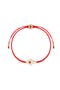 Expression of Love Red String Hamsa Heart Bracelet