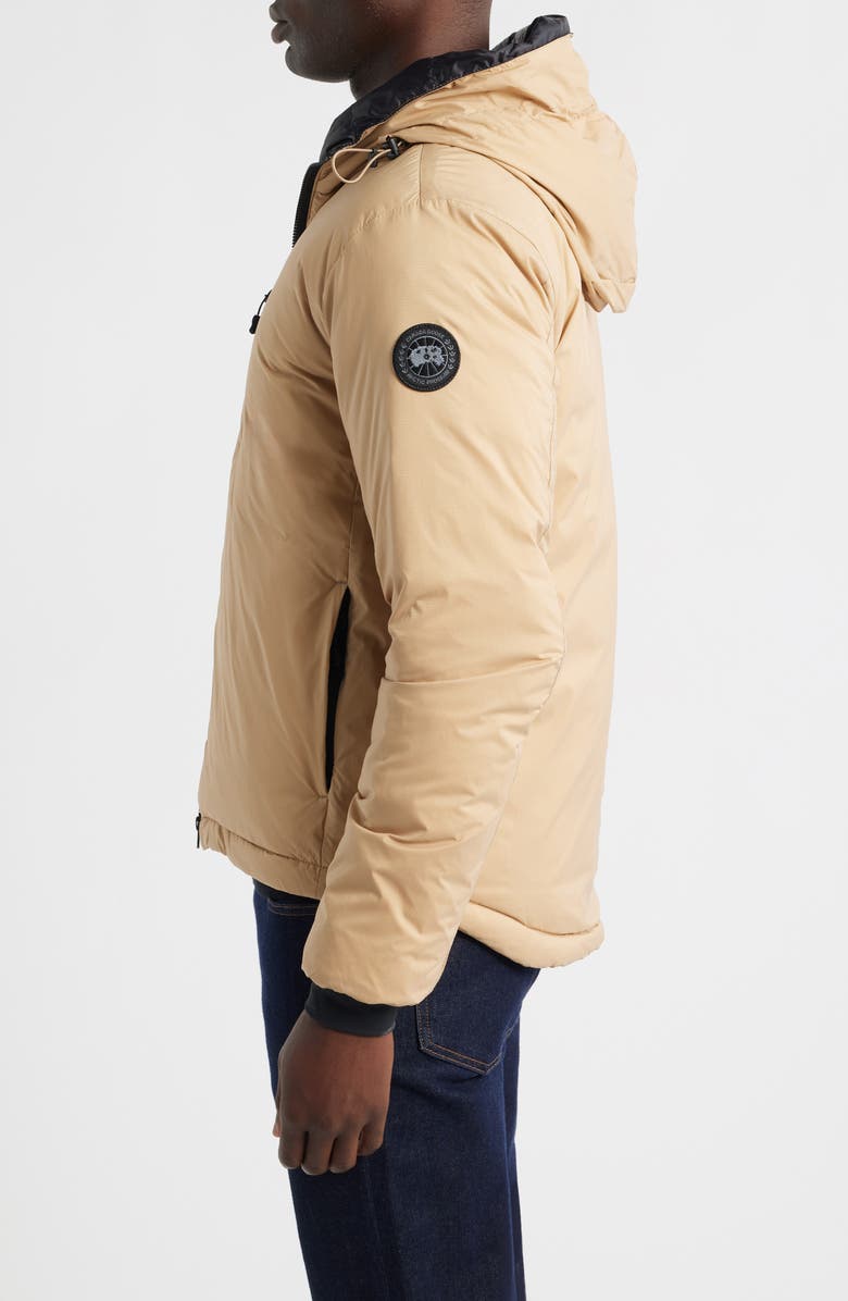 Canada Goose Lodge Packable Down Hooded Jacket, Alternate, color, Desert Sand-Sable Du Dsert
