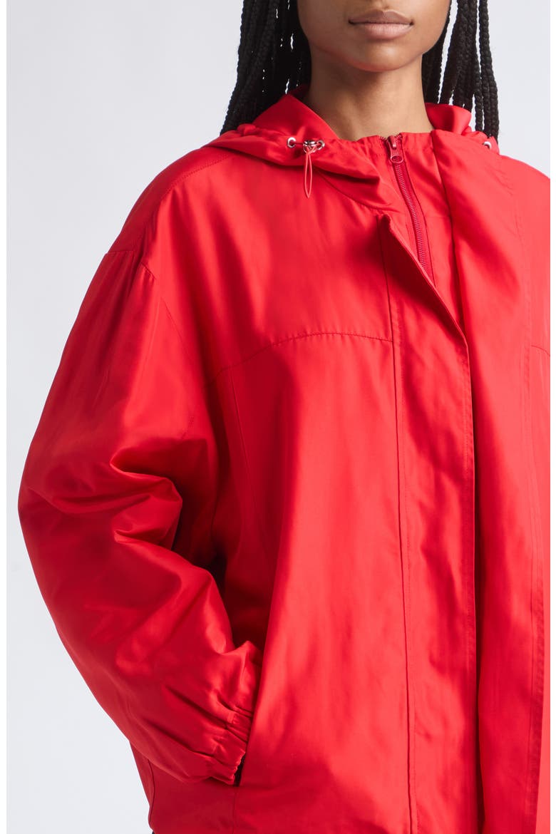 Hooded Anorak, Alternate, color, RED