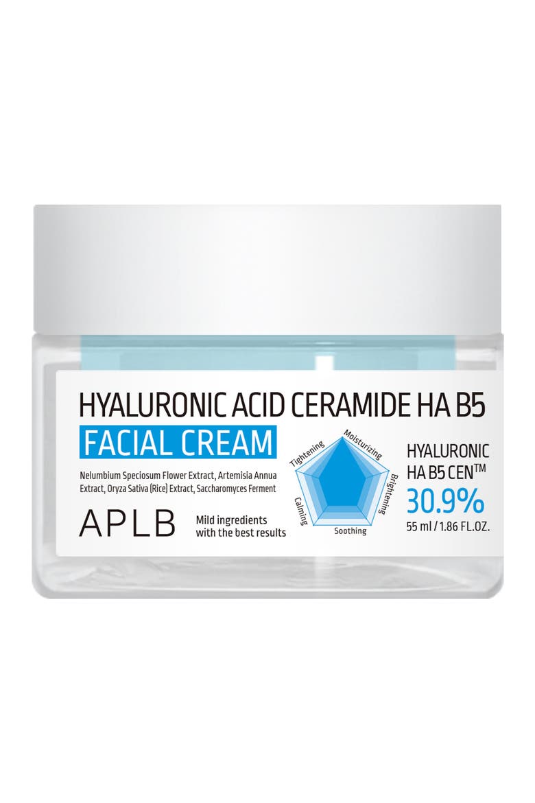 Hyaluronic Acid Ceramide HA B5 Facial Cream, Main, color, NO COLOR