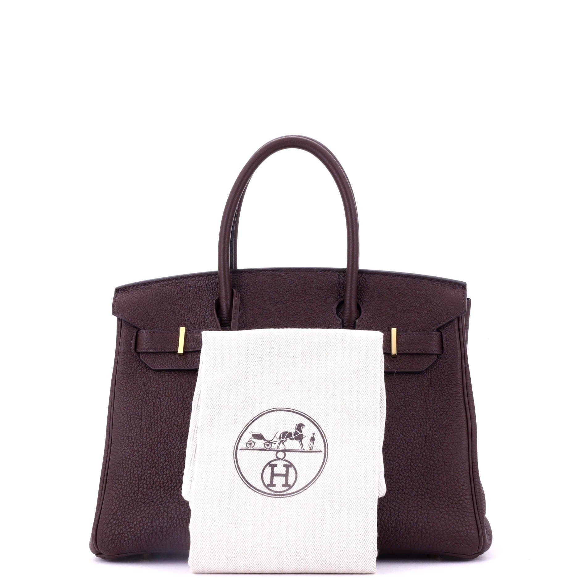 Pre-Owned Hermes Birkin Handbag Red Togo with Gold Hardware 30, Alternate, color, 