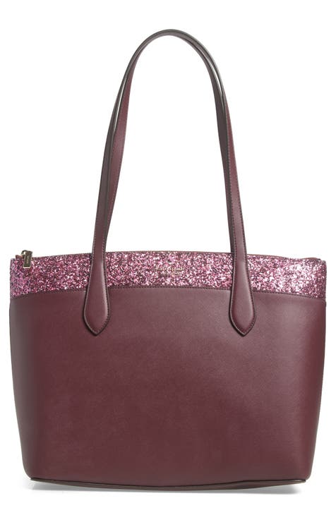 flash glitter tote