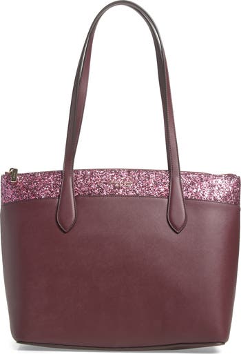 Kate Spade hotsell glitter tote bags