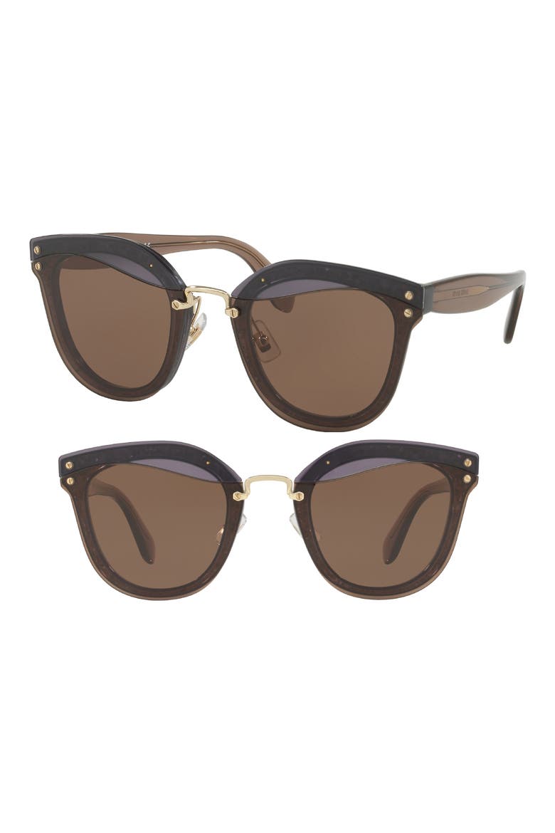 65mm Sunglasses, Main, color, LILAC