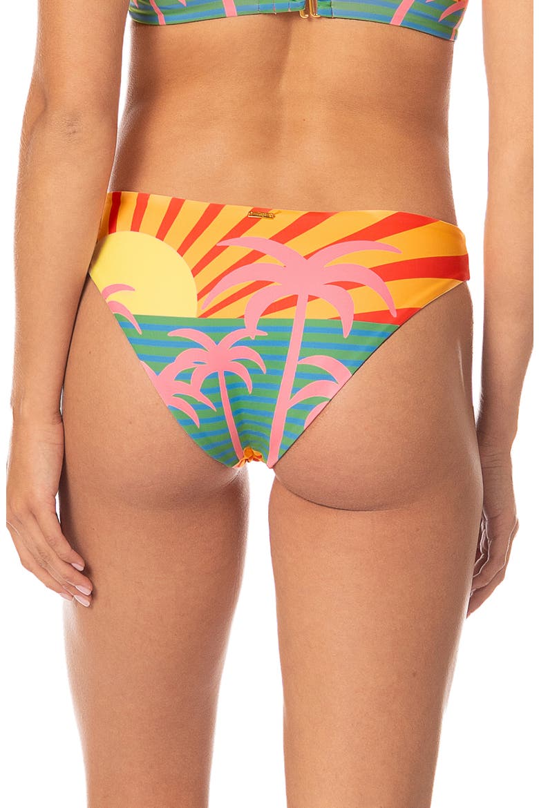Jungle Sway Flirt Reversible Bikini Bottoms, Alternate, color, OPEN YELLOW