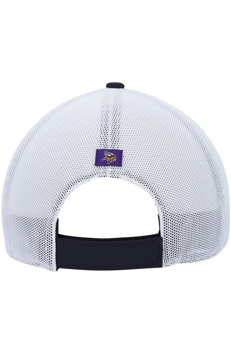 '47 Men's '47 Navy/White Minnesota Vikings Flag Fill Trucker Adjustable Hat, Alternate, color, 