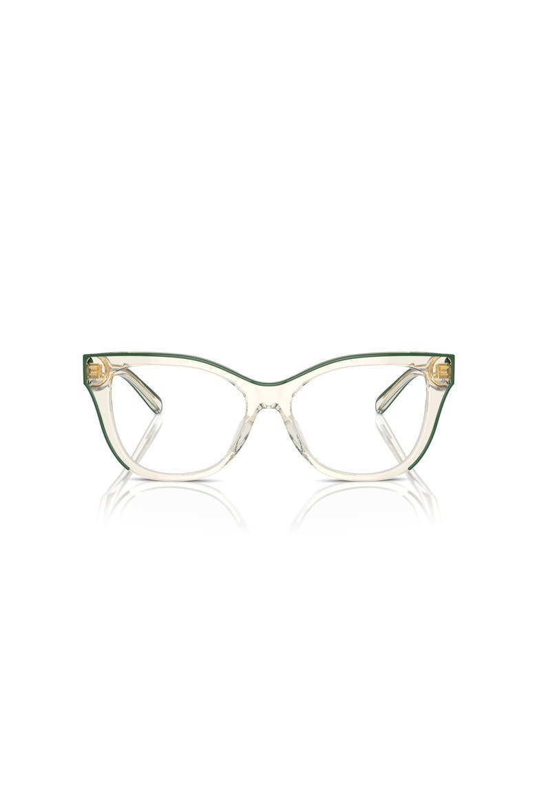 51mm Cat Eye optical glasses, Alternate, color, Yellow