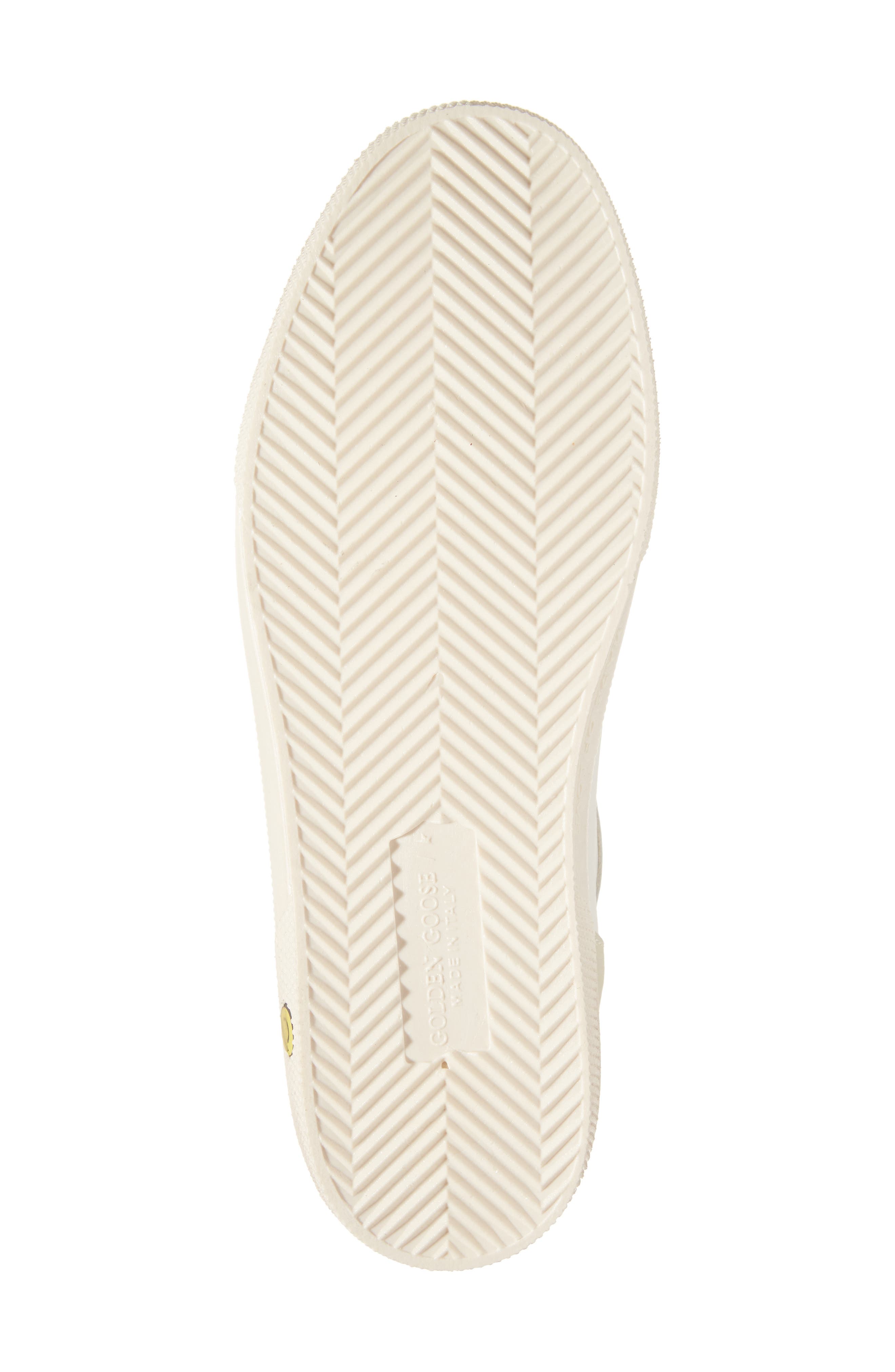 Golden Goose Kids' May School Leather Sneaker, Alternate, color, 