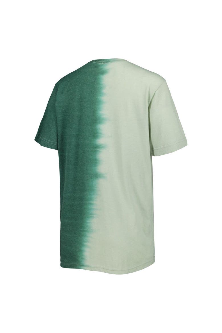 Women's Gameday Couture Green Michigan State Spartans Find Your Groove Split-Dye T-Shirt, Alternate, color, Green