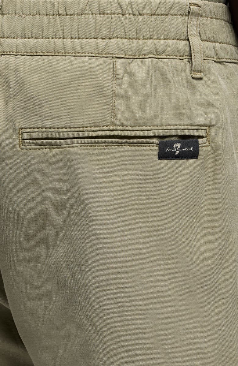 7 For All Mankind Hybrid Jogger Shorts, Alternate, color, 