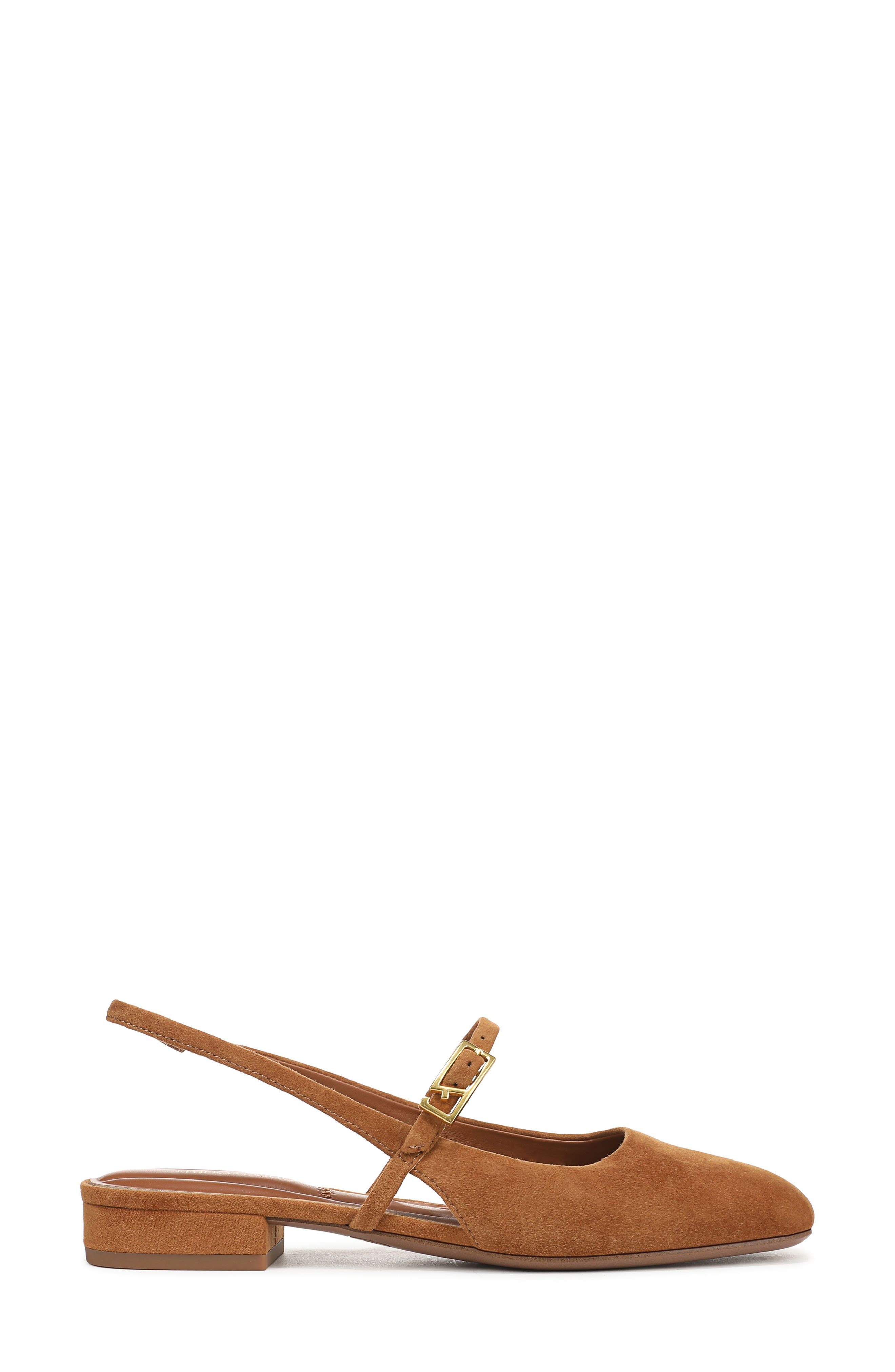 Destin Slingback Flat, Alternate, color, SADDLE TAN