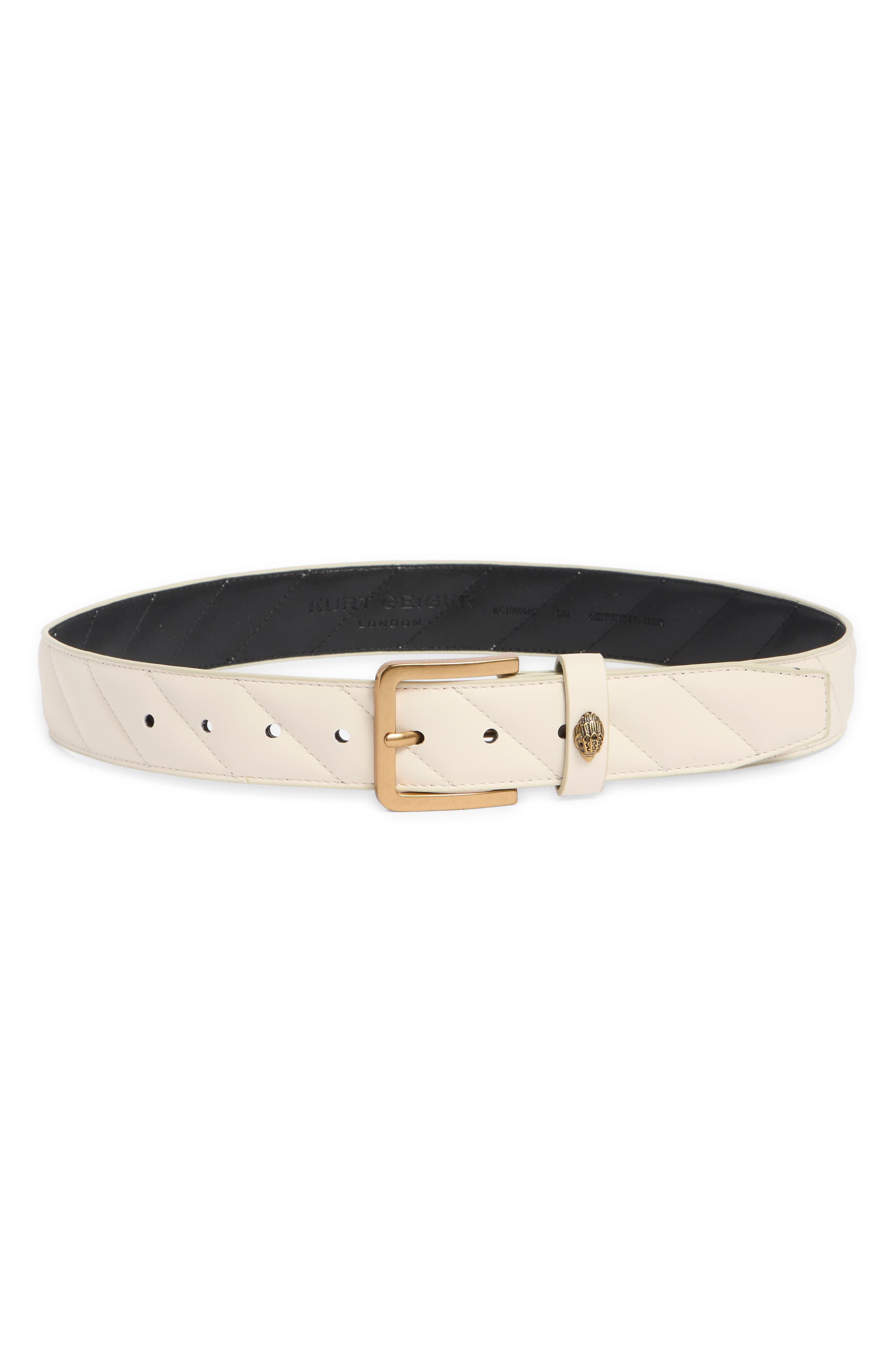 KURT GEIGER KURT GEIGER LONDON QUILTED BELT