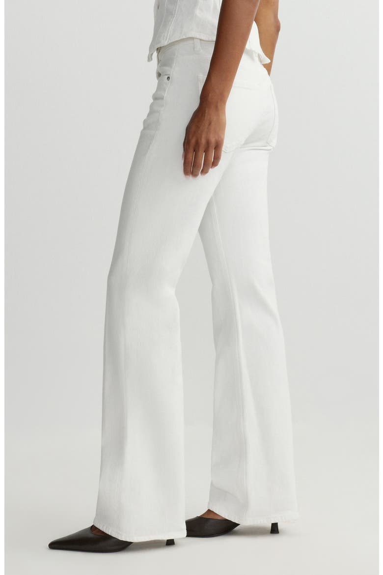 Bella Mid Rise Slim Bootcut Jeans, Alternate, color, WHITE