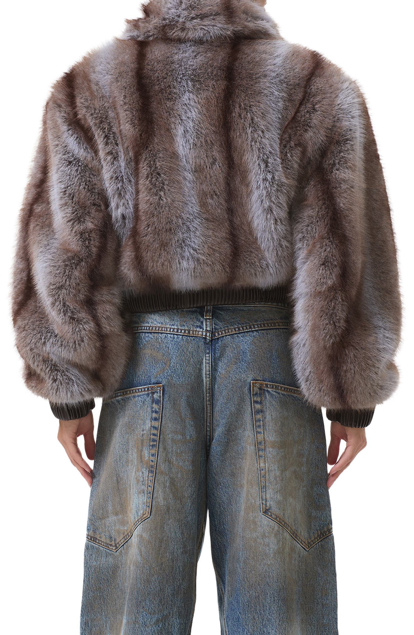 Adelaide Faux Fur Crop Coat - image 2