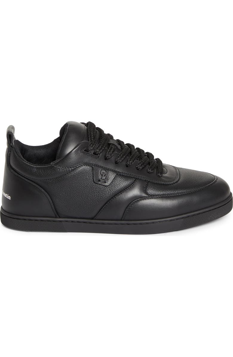 Christian Louboutin SK VI Low Top Sneaker, Alternate, color, Bk01-Black
