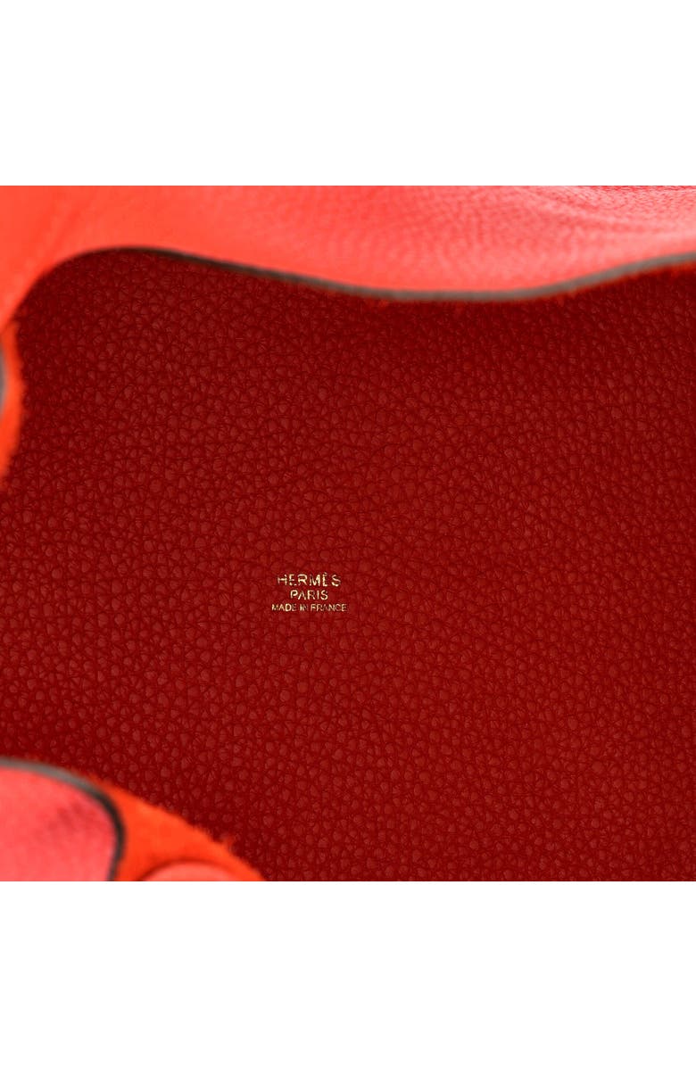 Pre-Owned Hermes Picotin Lock Bag Clemence MM, Alternate, color, Rouge De Coeur