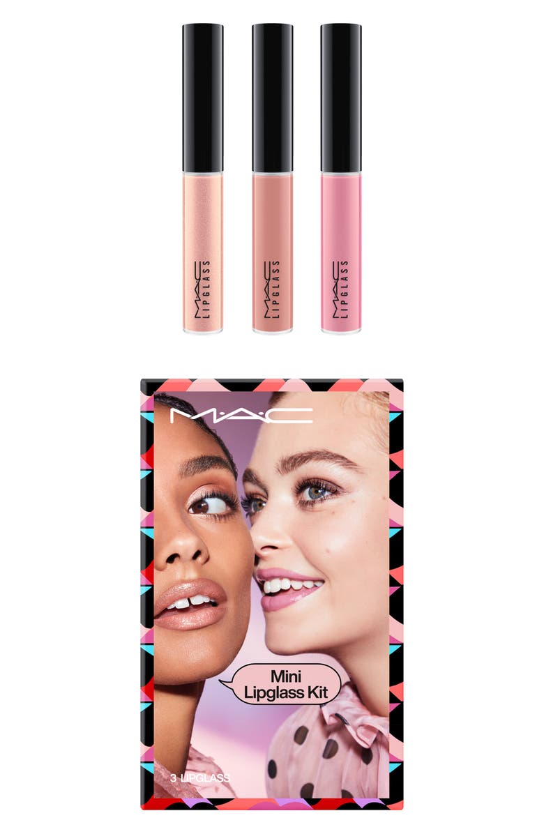 MAC Cosmetics MAC Mini Lipglass Trio, Alternate, color, 