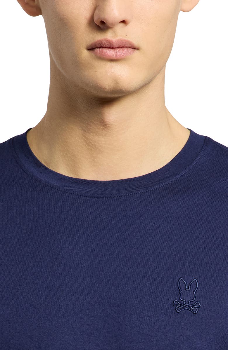 Psycho Bunny James Pima Cotton Crewneck T-Shirt, Alternate, color, 