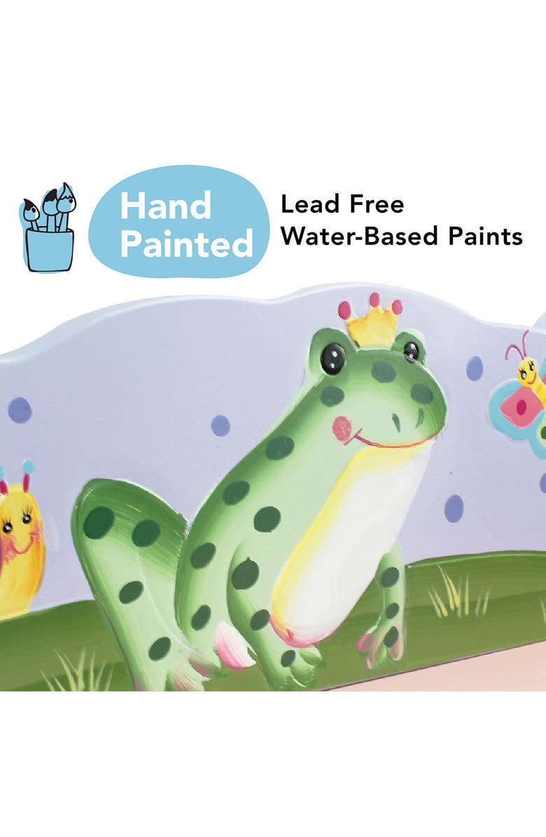 Teamson Kids Fantasy Fields Magic Garden Wood Bookshelf, Alternate, color, 