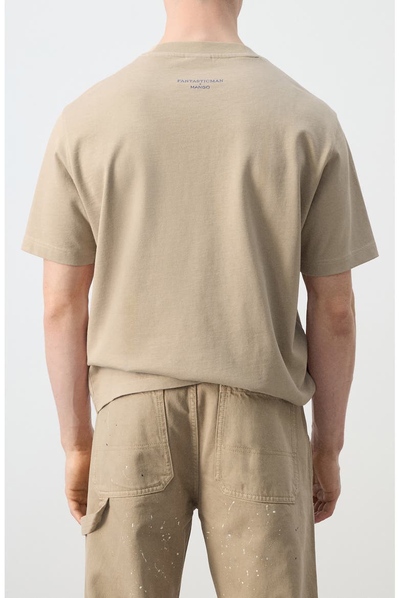 x Fantastic Man More! Graphic T-Shirt, Alternate, color, BEIGE