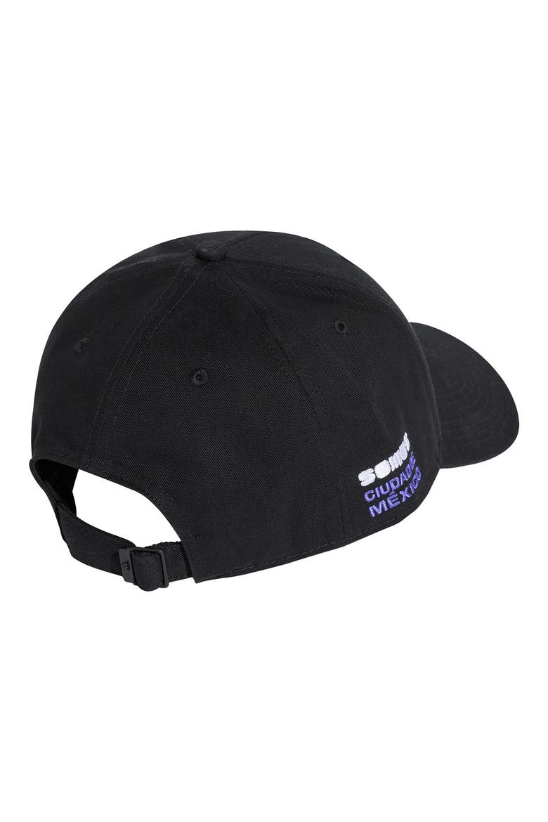 FIFA World Cup 2026™ Ciudad de México Adjustable Twill Ball Cap, Alternate, color, BLACK/ WHITE