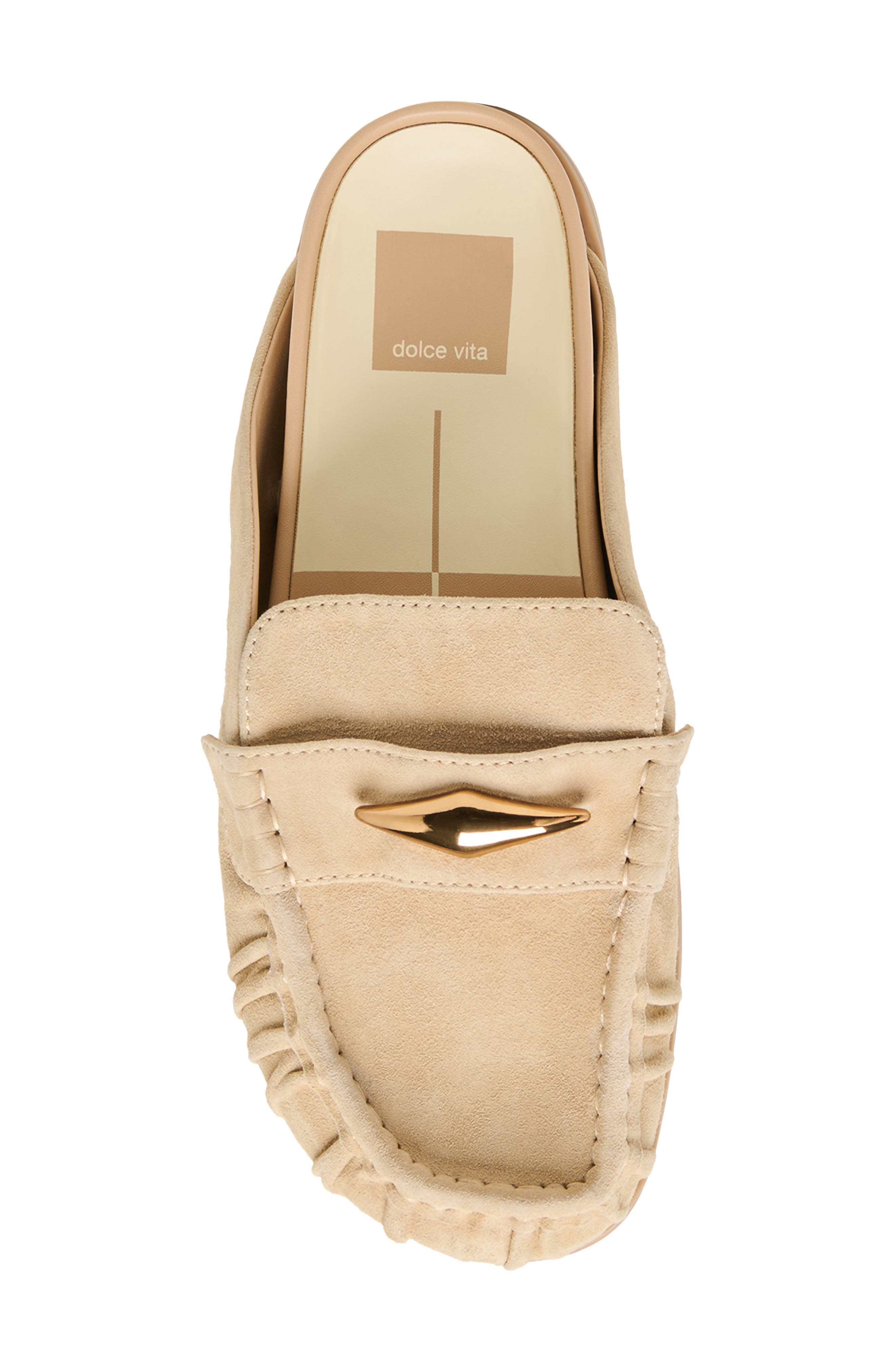 Jodero Loafer Mule, Alternate, color, ALMOND SUEDE