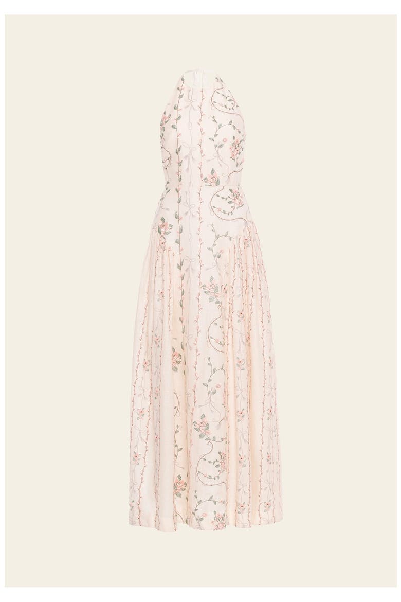 Balsa Navegante Midi Dress, Main, color, Ivory