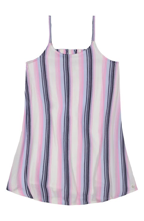 Kids' Beach Bound Stripe Dress (Big Kid)
