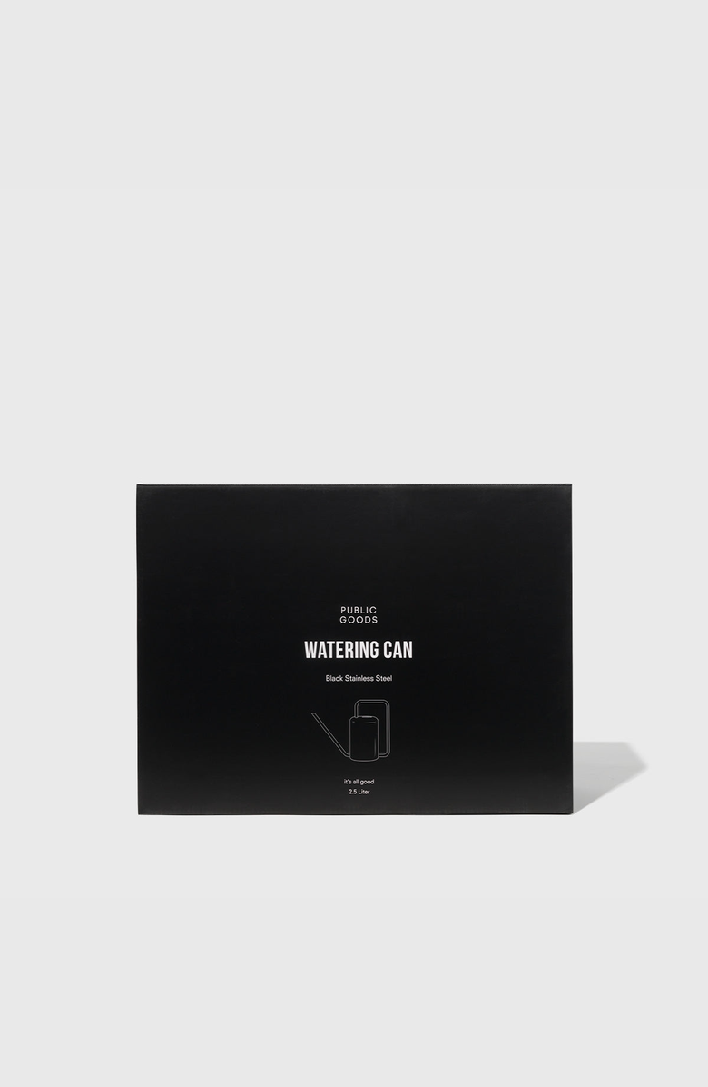 PUBLIC GOODS Watering Can, Alternate, color, Black