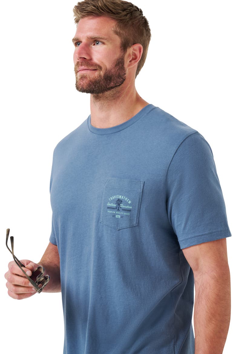 Chianti Graphic T-Shirt, Alternate, color, BERING SEA